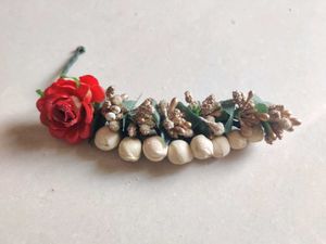 Floral Hair Accessory Combo Of 3 Pc
