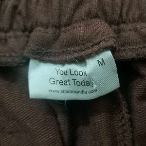 Brown Casual Shorts Stretchy!
