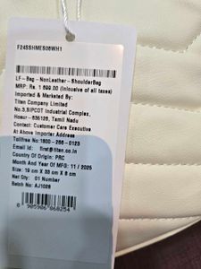 Brand new  White Shoulder Bag