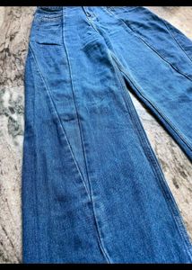 Flared Mid Rise Jeans