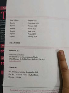 CA Paper 9, Intermediate