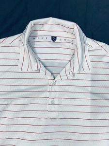 🇻🇳Nike White Red Line Golf T-Shirt