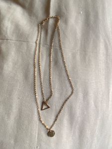 Combo Offer 1 Round Pendent Chain &amp; 2In1 Necklace