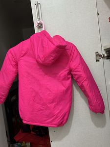 Branded Neon Pink Jacket For 6-8 Yr