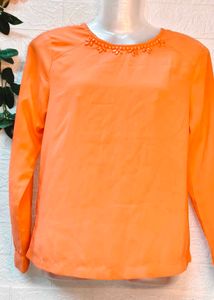 SizeS/M 🎁Buy 2 Get 1 Free 🎁Beaded Peach Top