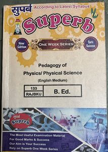 Pedagogy of Physics B.Ed