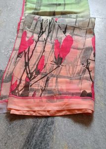 Pretty Print Saree