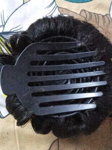 Black Hair Bun