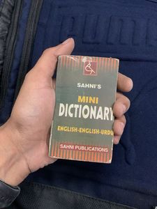 Sahni&#39;s Mini Dictionary English-Urdu