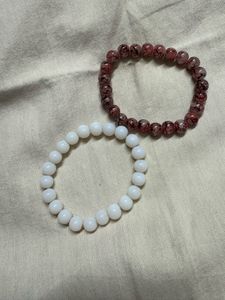 Beaded Crystal Bracelet Set