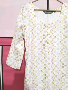 Floral Print Women's Kurti