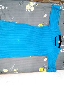Blue Striped Kurta