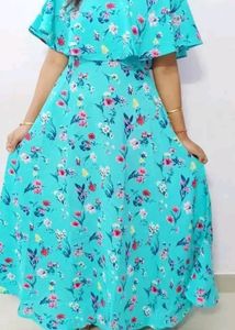 Floral Print Maxi Dress