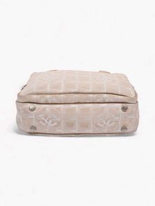 Chanel Beige Canvas Monogram Bag (Authenticated)