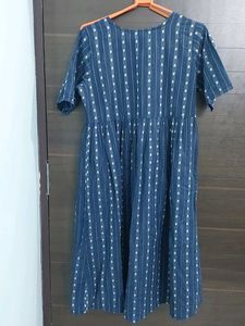 Blue Cotton Dress