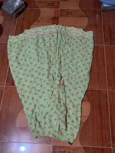 Green Printed Top
