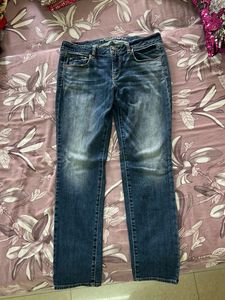 AmericanEagleOutfitters BlueWashed Regular Fit Jea