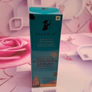 Pilgrim White Lotus SUNSCREEN SERUM SPF 50 PA+++
