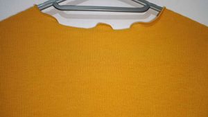 Cute Mustard Crop Top