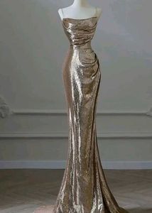 Elegant Silver Gown