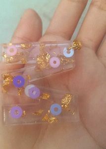 Resin Keychain Letter M
