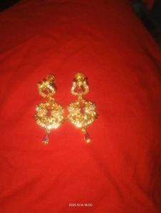Elegant Gold Earrings