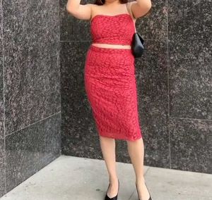 Red Co-ord  Set