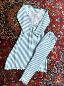 Woollen Kurti Set