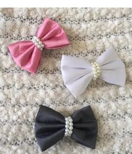 Cute Bow Hair Clips - Set of 3