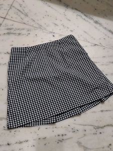 Gingham Mini Skirt