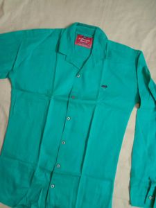 Green Casual Shirt