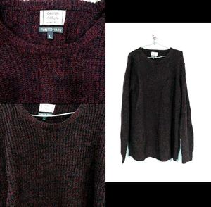 🇲🇳 Twisted Yarn Thrifted Sweater