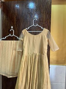 34 bust Elegant Ethnic Gown with dupatta