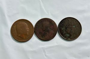 British India 3 Coins