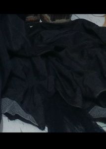 Black Lehenga Choli With Dupatta For Girls