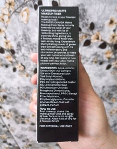 Faces Canada Matte Makeup Fixer Spray