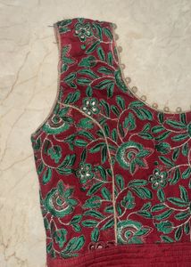 Maroon Umbrella Dress