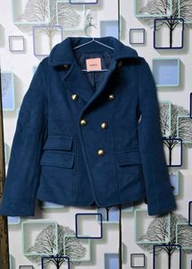 Blue Pea Coat