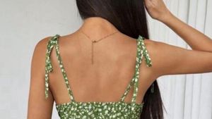 pinterest Floral Green Sundress