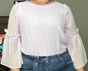 romantic lavander top