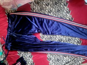 Velvet Hoodie and Joggers Set Co-ord