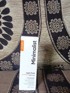 Minimalist Sunscreen SPF 50