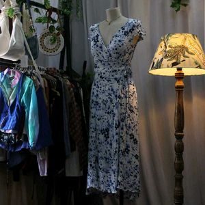 Floral Wrap Dress