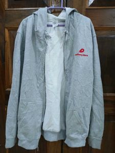 Thrifted Light Grey Hoodie (Unisex)