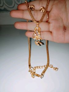 Locket Chain For Earrings