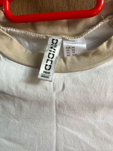 H&amp;M Color Block Crop Top