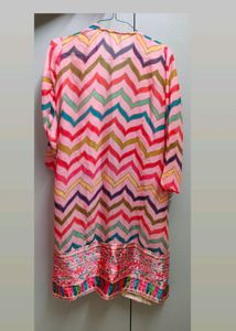 Indo-western Gown With Jacket
