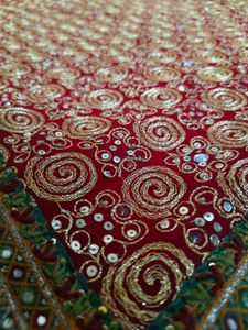 Zari Work In Full Saree Just Wear A Look Gorgeous