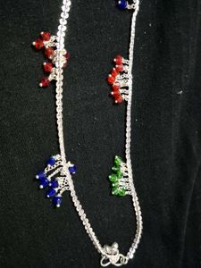 Anklet with Colorful Beads