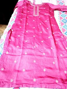 Chanderi Silk Kurti